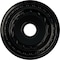 Ekena Millwork Dublin Ceiling Medallion (Fits Canopies up to 5 1/8"), 17 7/8"OD x 3 5/8"ID x 1 1/4"P, Black Pearl CM17DUBPS - alternate 1
